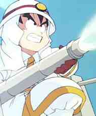 Dragon Ball - el cuerpo de bomberos de goku